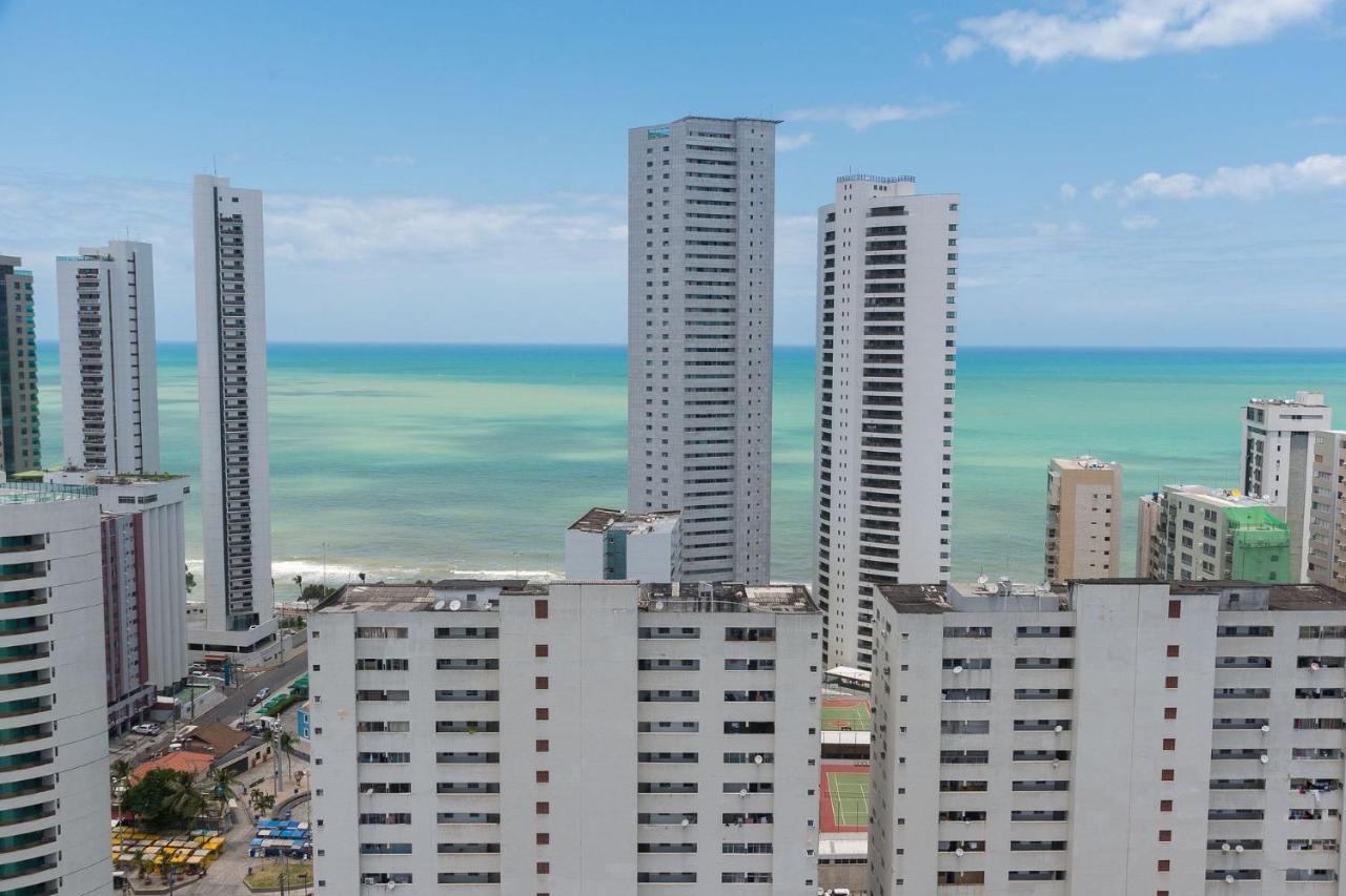 Maravilhoso Flat Na Praia De Boa Viagem 2 Pessoas Ideal Para Viagens De Turismo Ou De Negocio Rmd906 Recife Kültér fotó