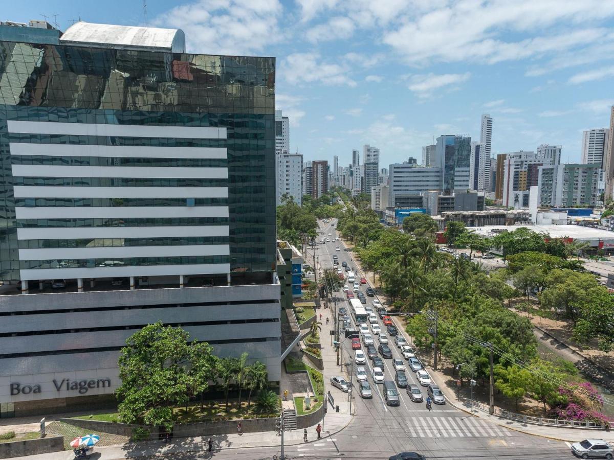 Maravilhoso Flat Na Praia De Boa Viagem 2 Pessoas Ideal Para Viagens De Turismo Ou De Negocio Rmd906 Recife Kültér fotó